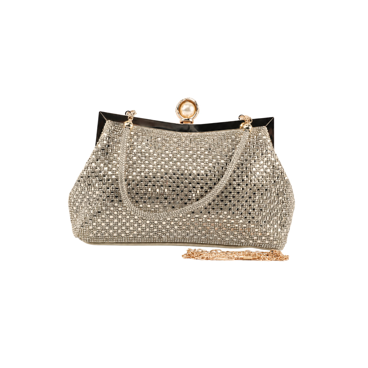 Klopy clutch – Gold – Verona Tempo