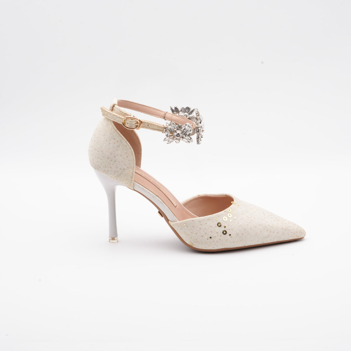 Lily heels – White – Verona Tempo
