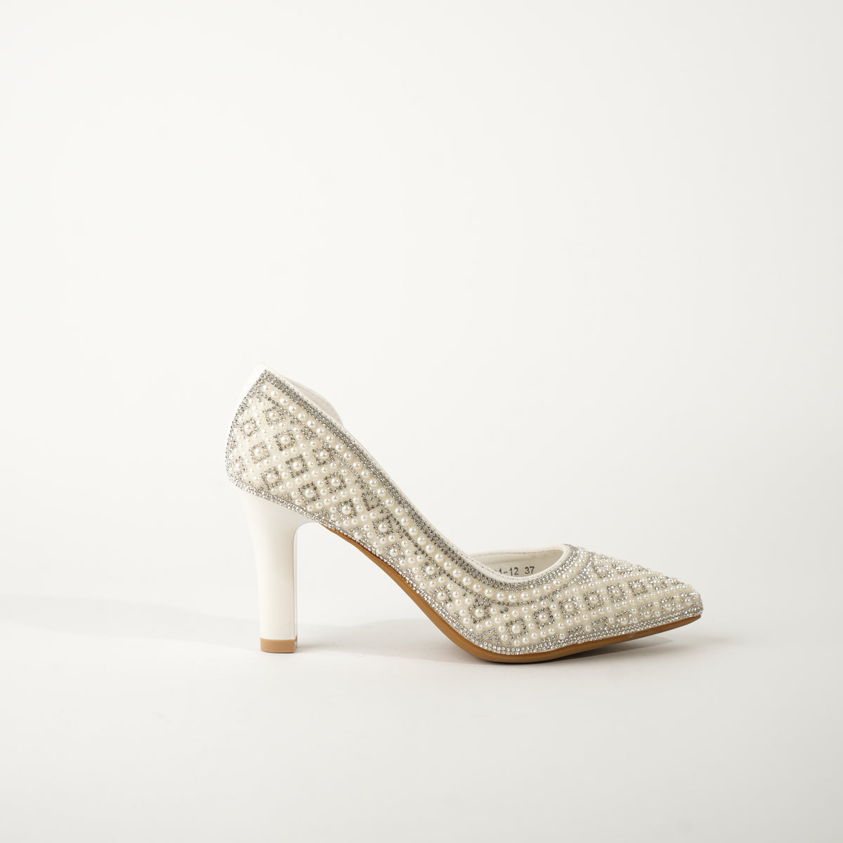 Blitz heels – White – Verona Tempo