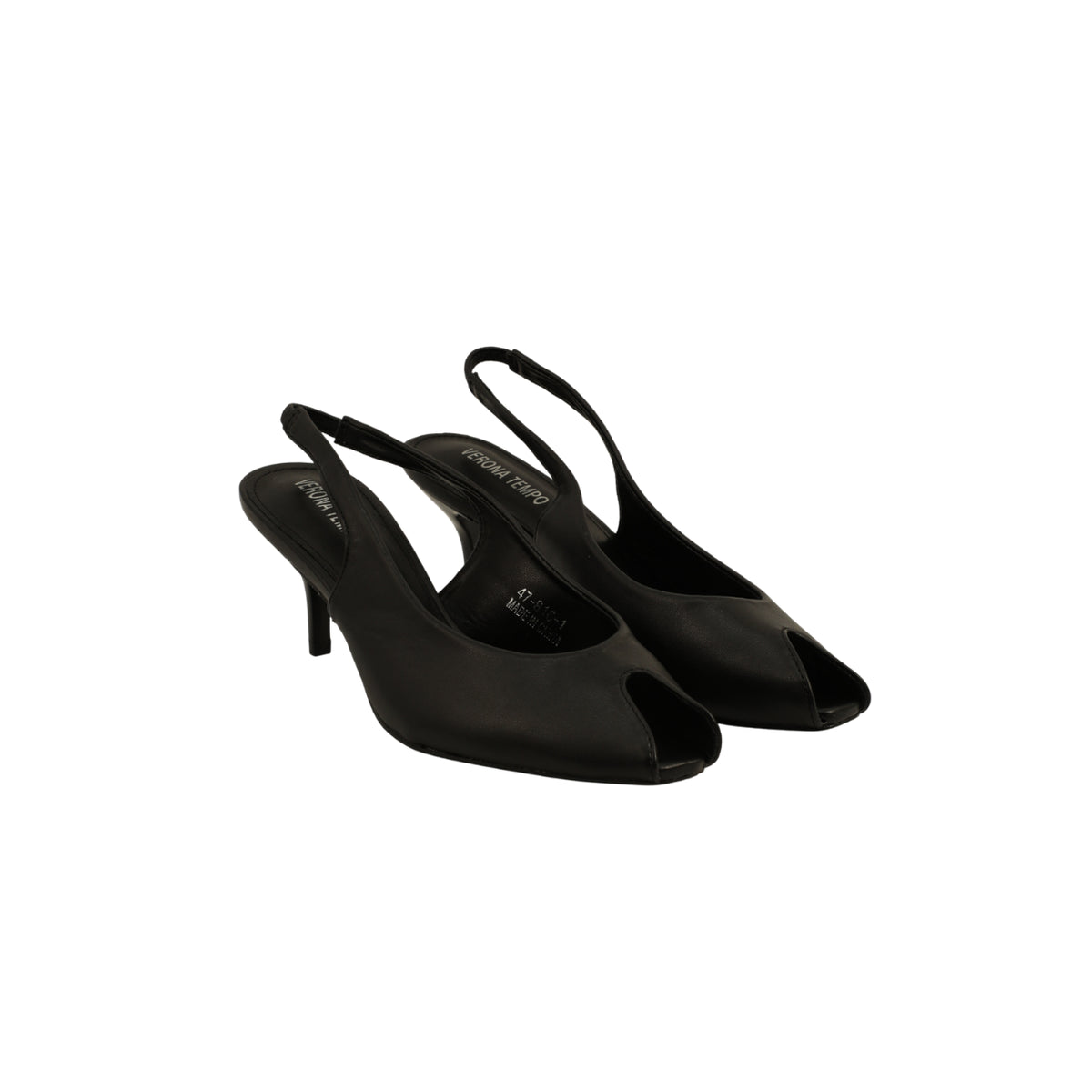 Cryvora heels – Black – Verona Tempo