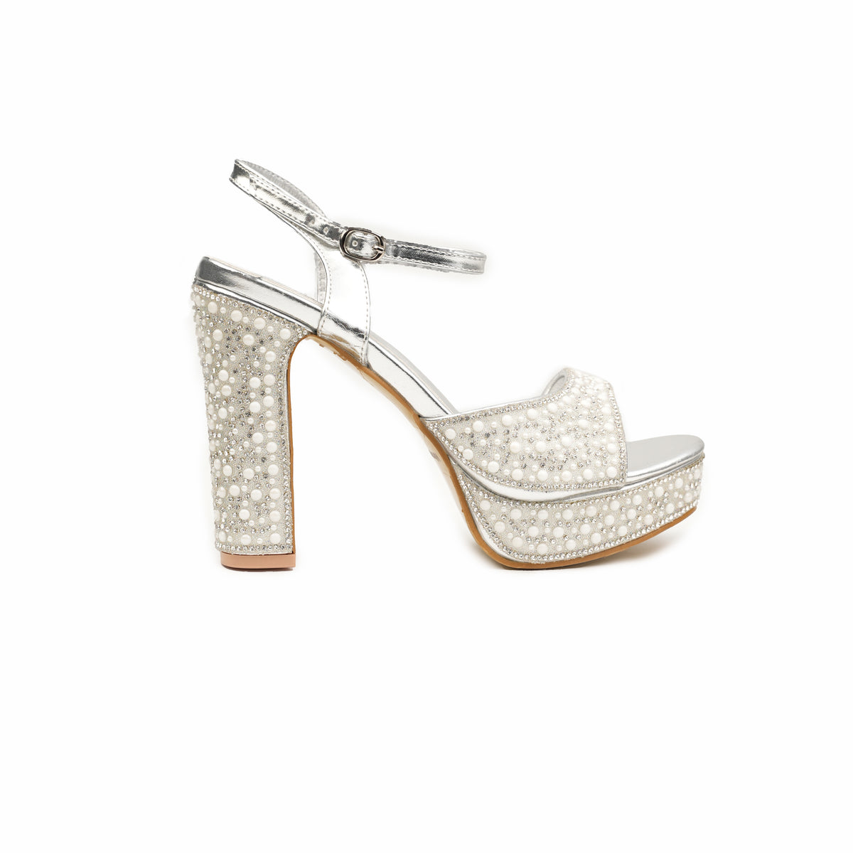 Zomb heels – Silver – Verona Tempo