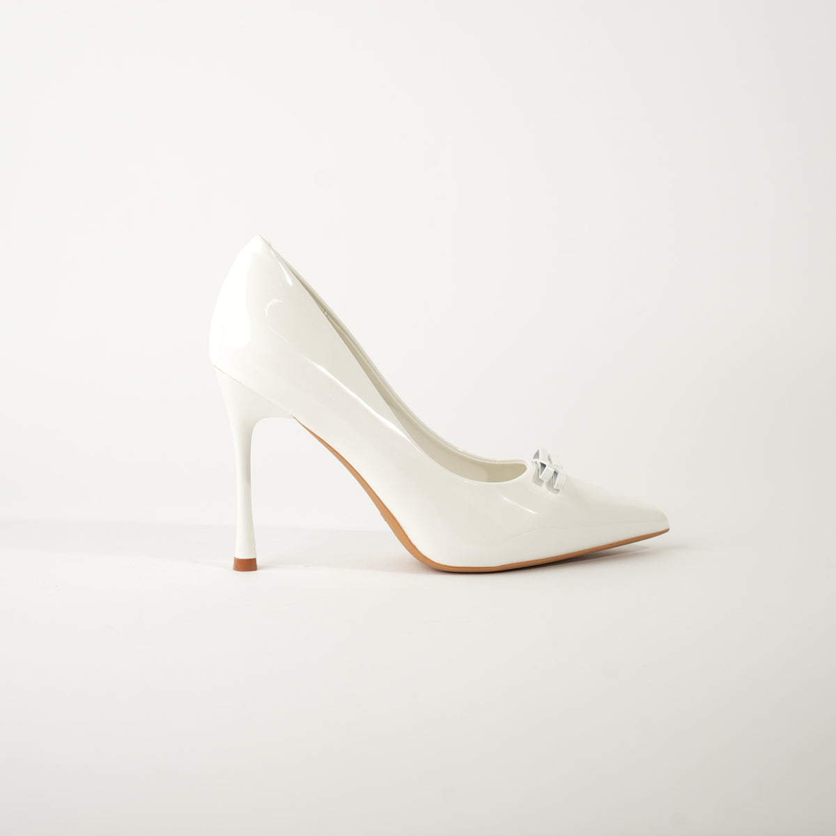 Lira heels – White – Verona Tempo