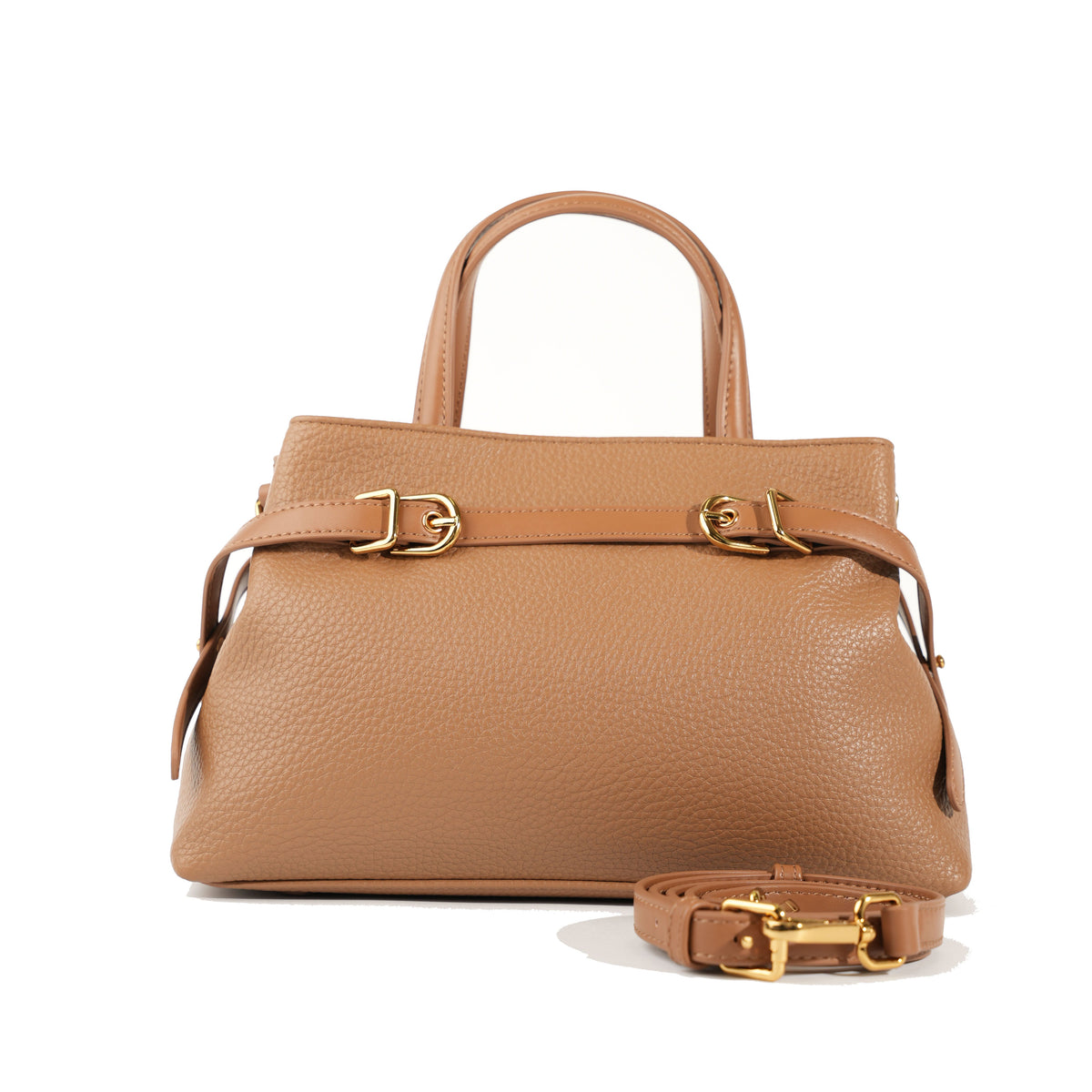 Leeka crossbody bag – Camel – Verona Tempo