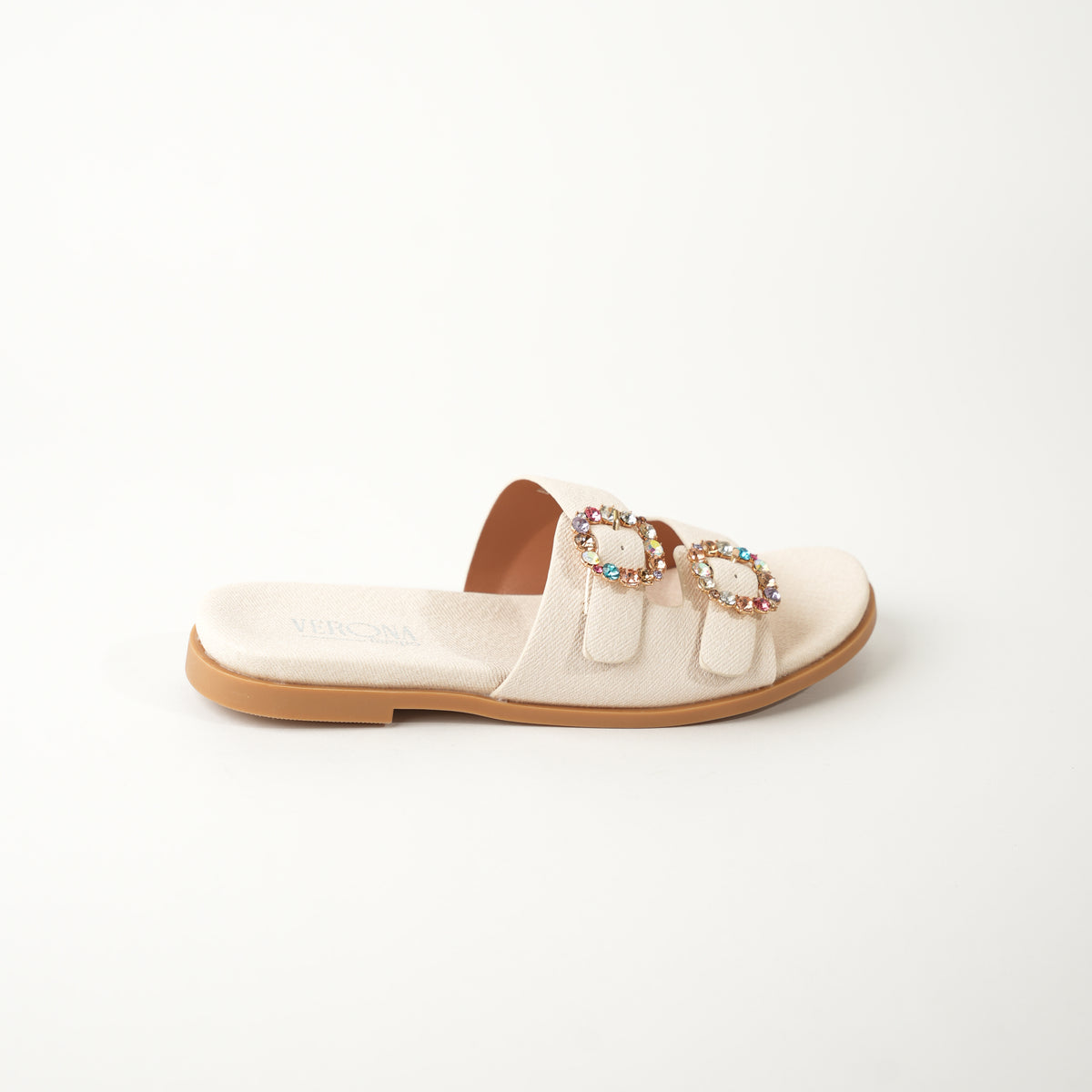 Meli slippers – Beige – Verona Tempo