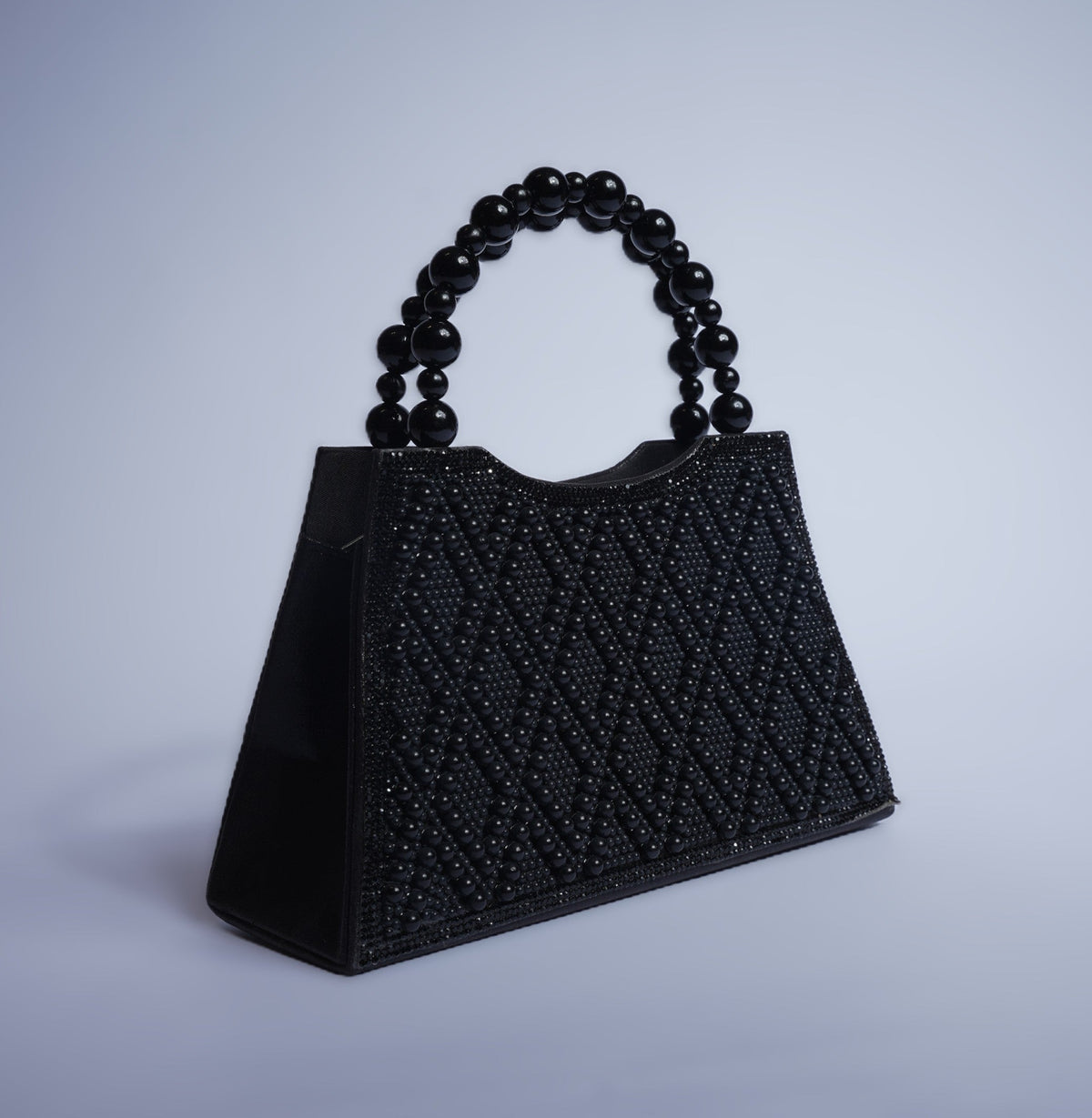 Pearl clutch – Black – Verona Tempo