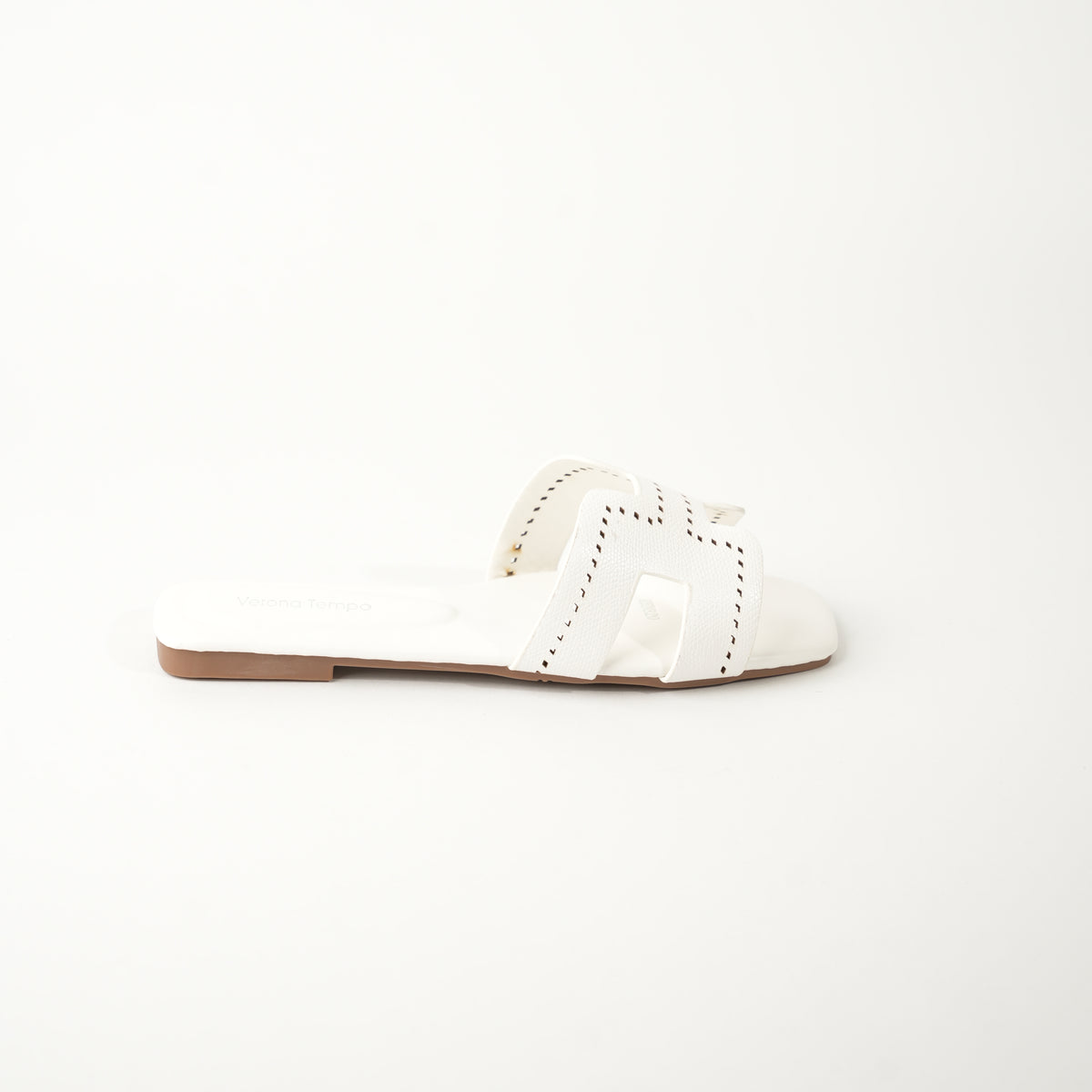 Sito slippers – White – Verona Tempo