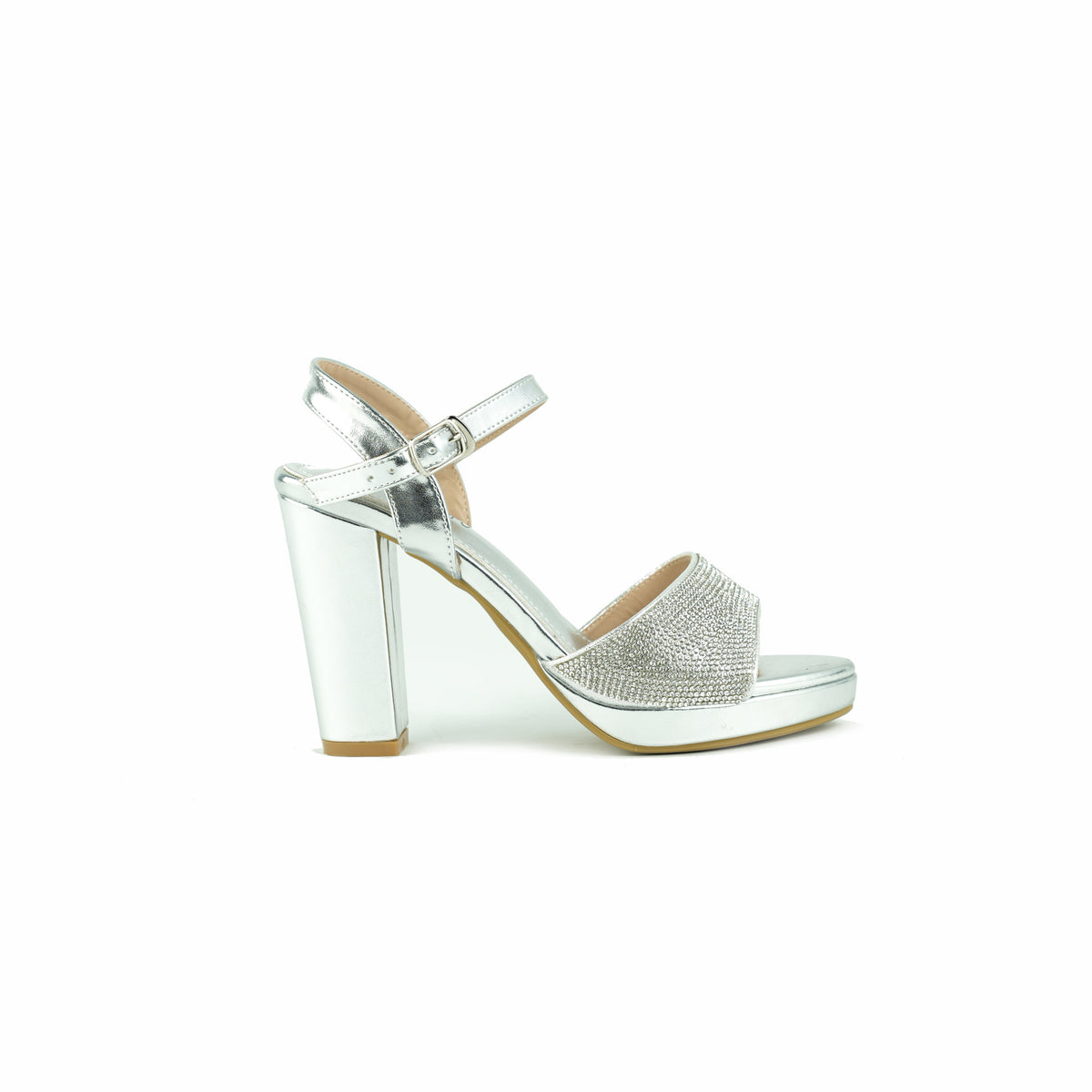 Ulla heels – Silver – Verona Tempo