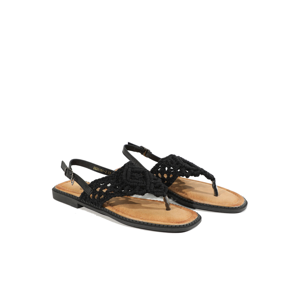 Groot sandals – Black – Verona Tempo