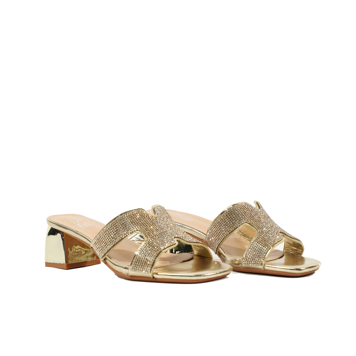 Hunter heels – Gold – Verona Tempo