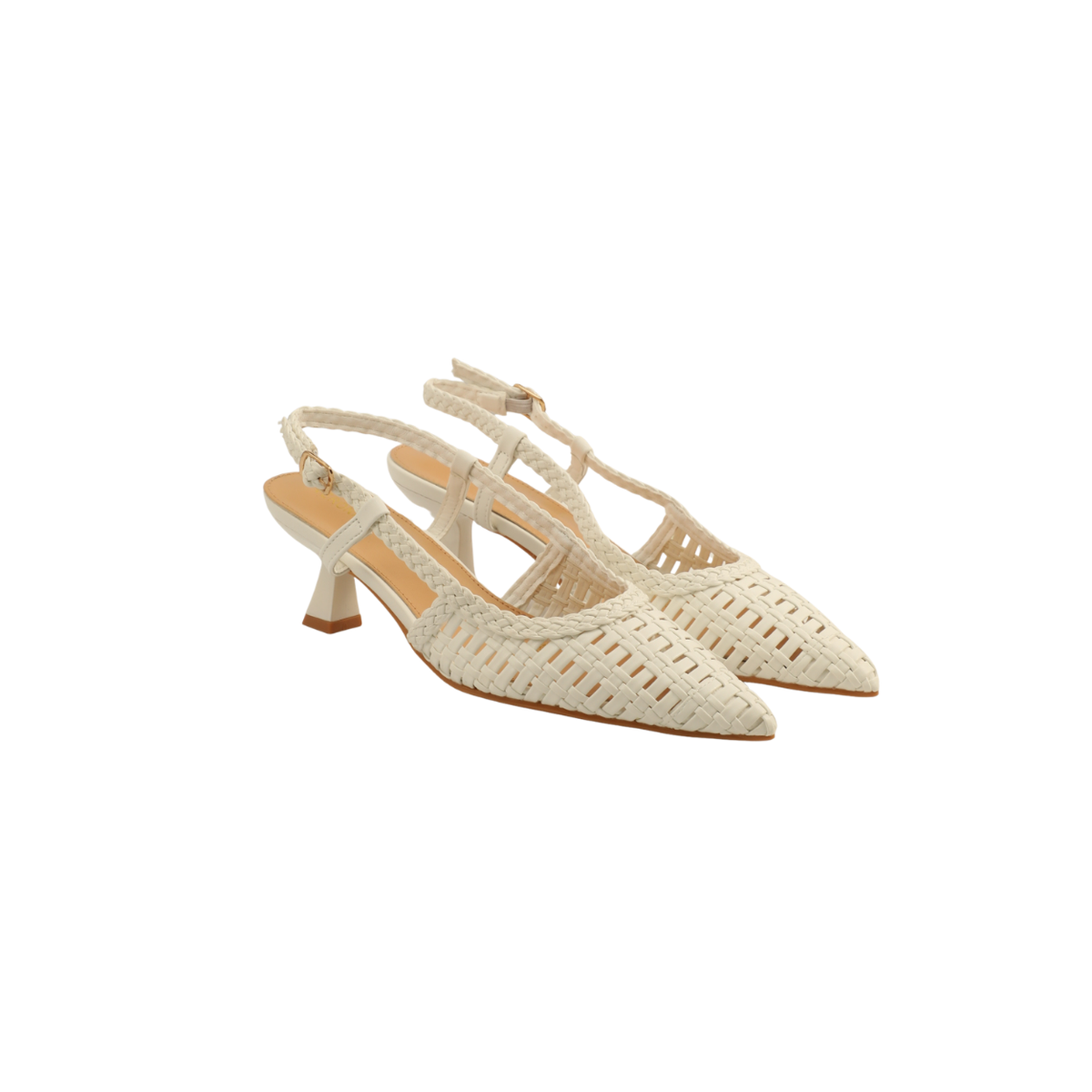 Falk heels – White – Verona Tempo