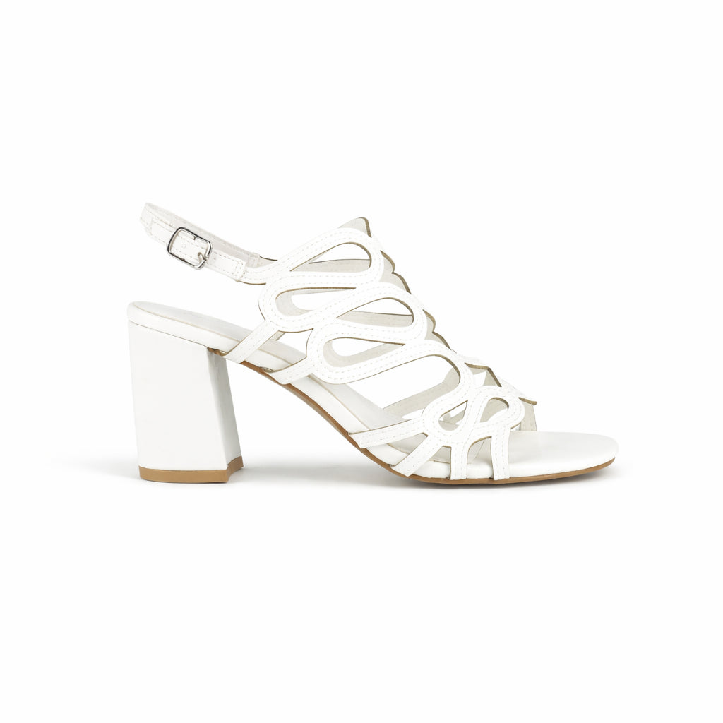 Amira sandals – White – Verona Tempo
