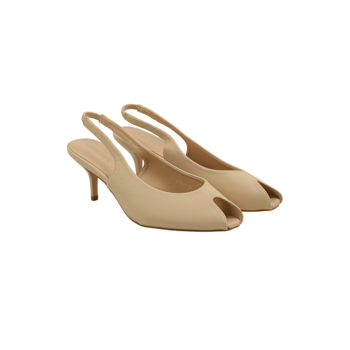 Cryvora heels – Beige – Verona Tempo
