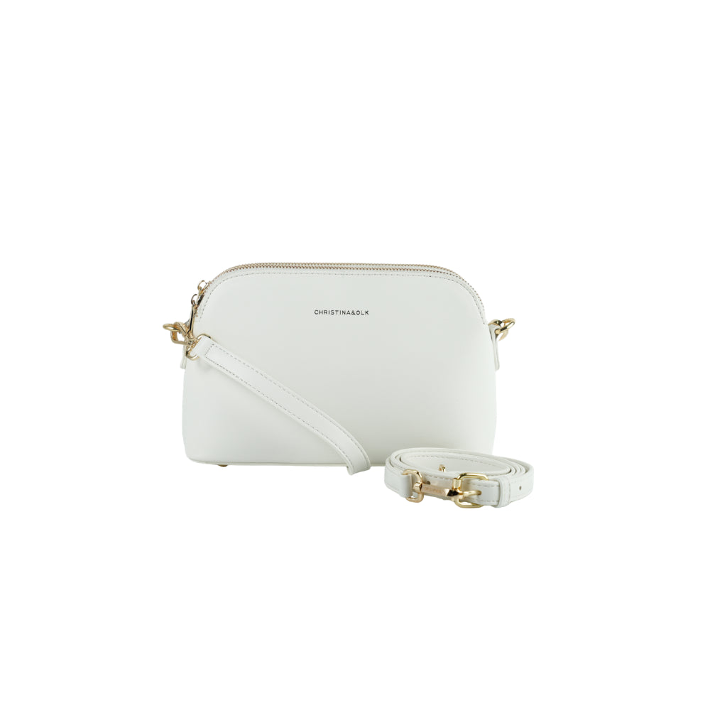 Deka crossbody bag – White – Verona Tempo