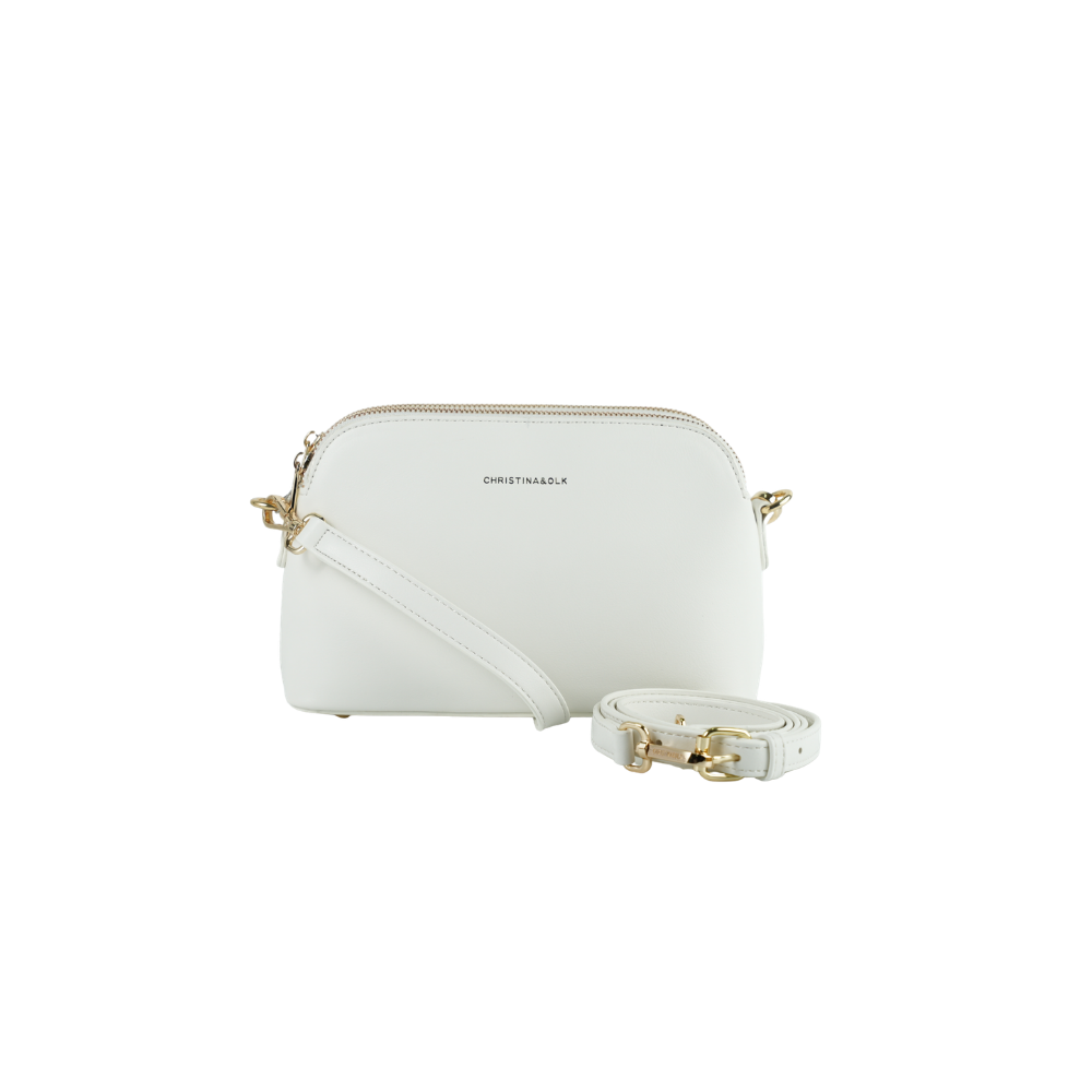 Deka crossbody bag – White – Verona Tempo