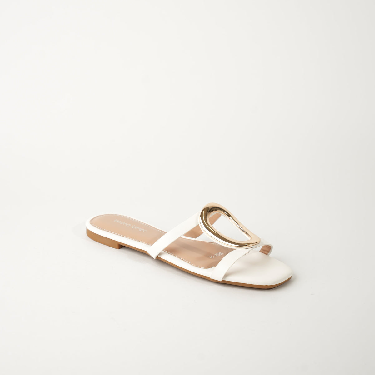 Dudo slippers – White – Verona Tempo