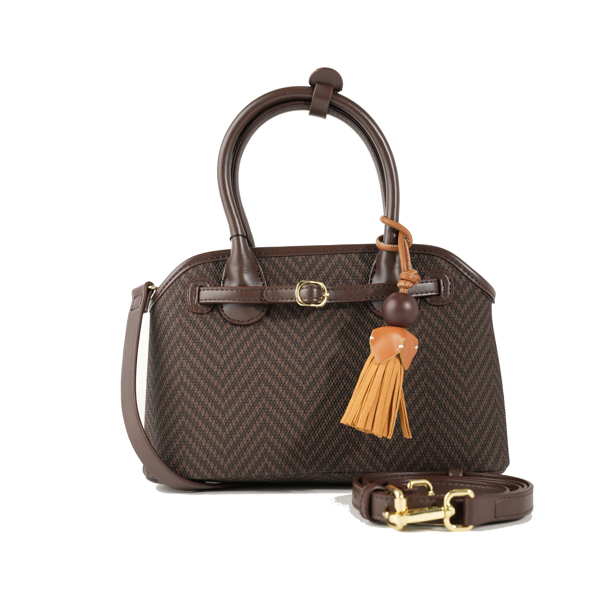 Free crossbody bag – Brown – Verona Tempo