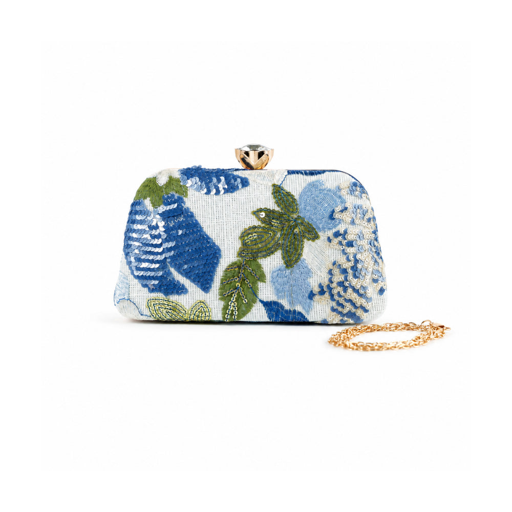 Glox clutch – Blue – Verona Tempo