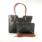 Laky handbag – Black – Verona Tempo