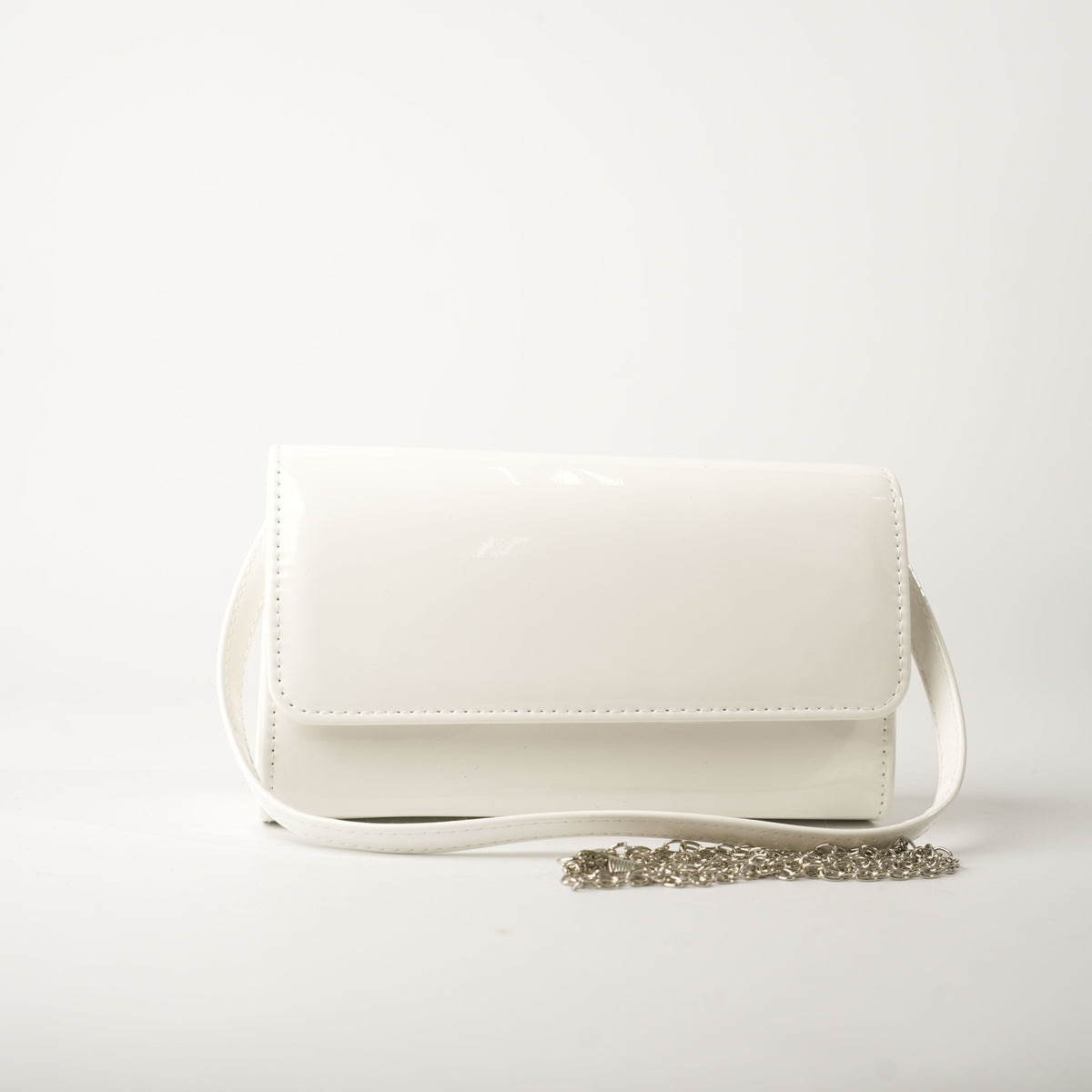 Loter clutch – White – Verona Tempo