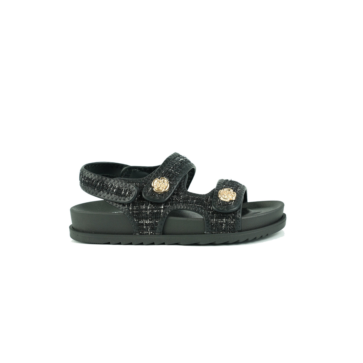 Meliana sandals – Black – Verona Tempo