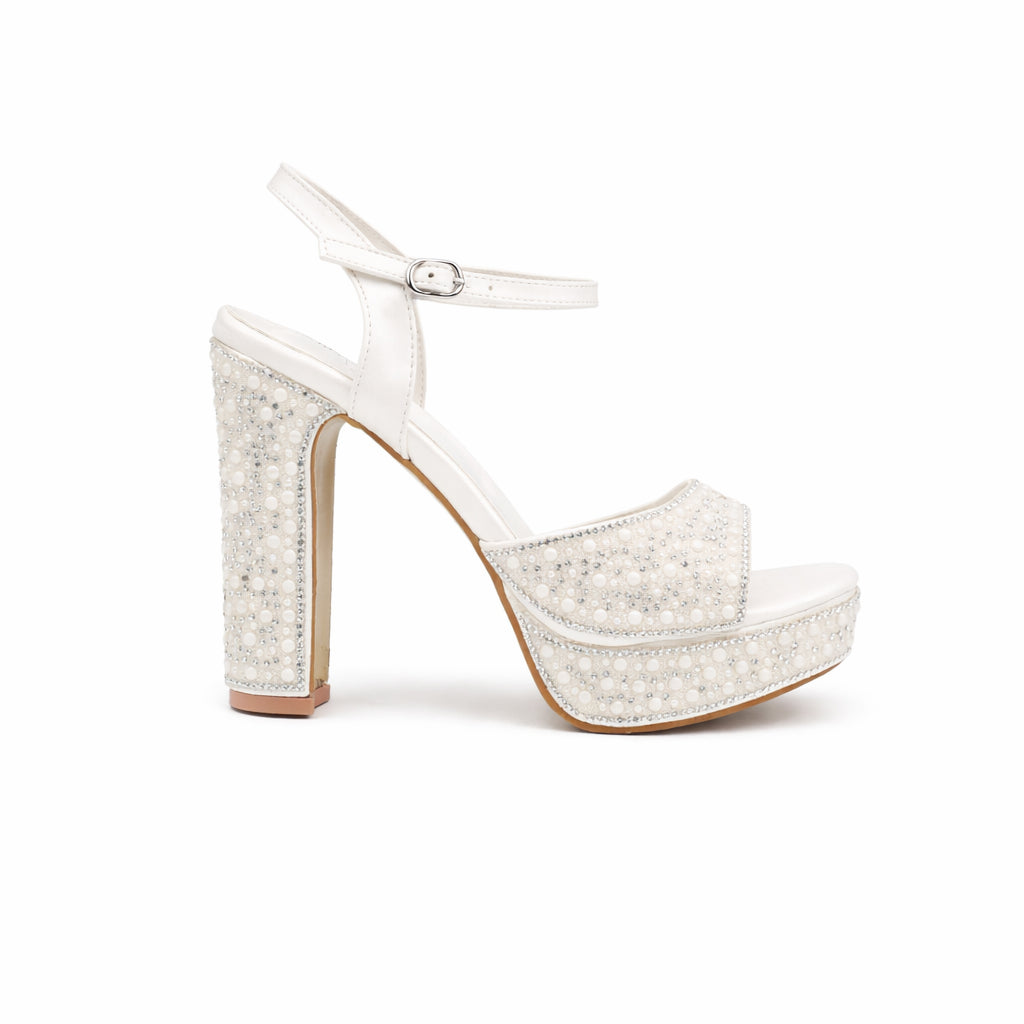 Zomb heels – White – Verona Tempo