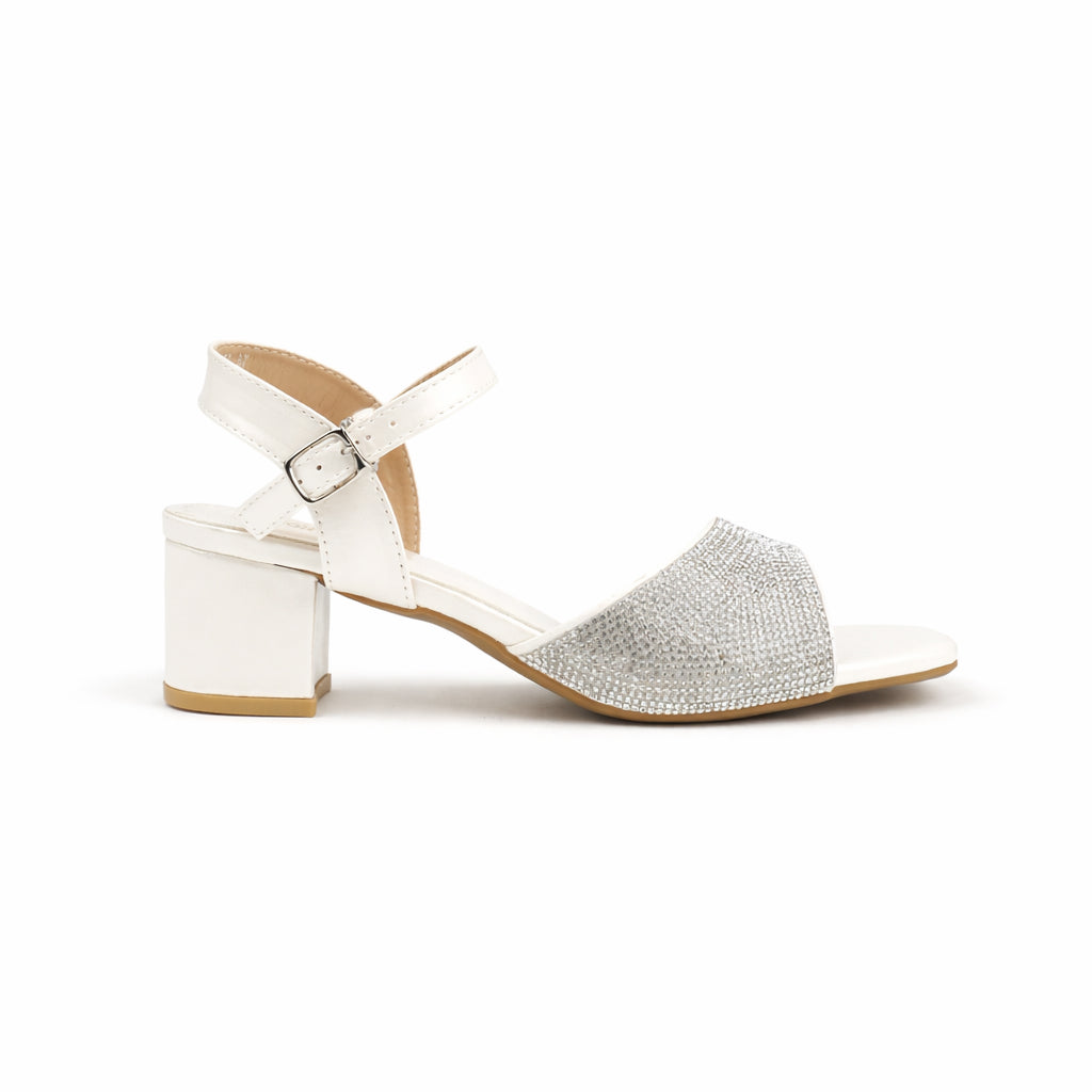 Ruf heels – White – Verona Tempo