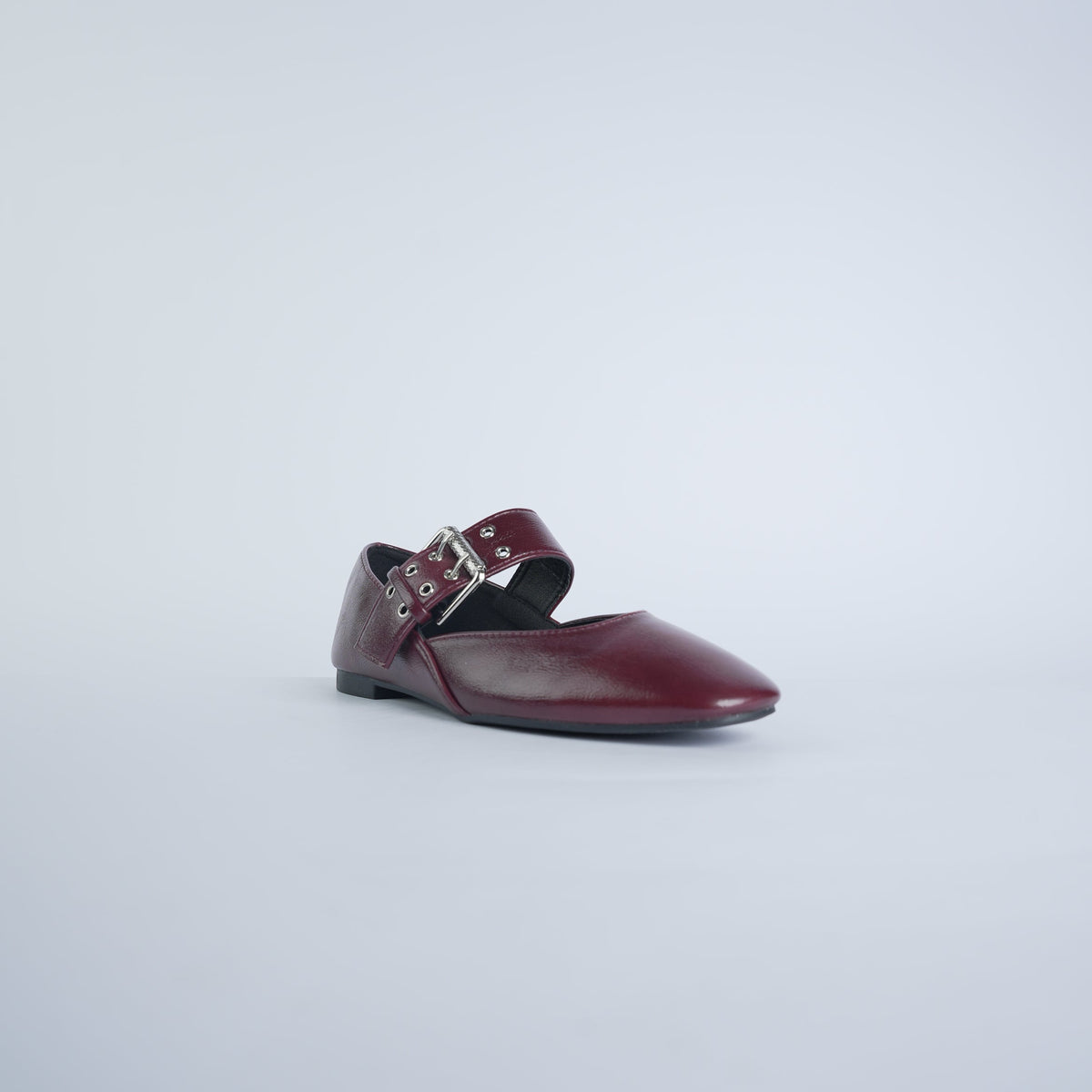 Bool ballerinas – Burgundy – Verona Tempo