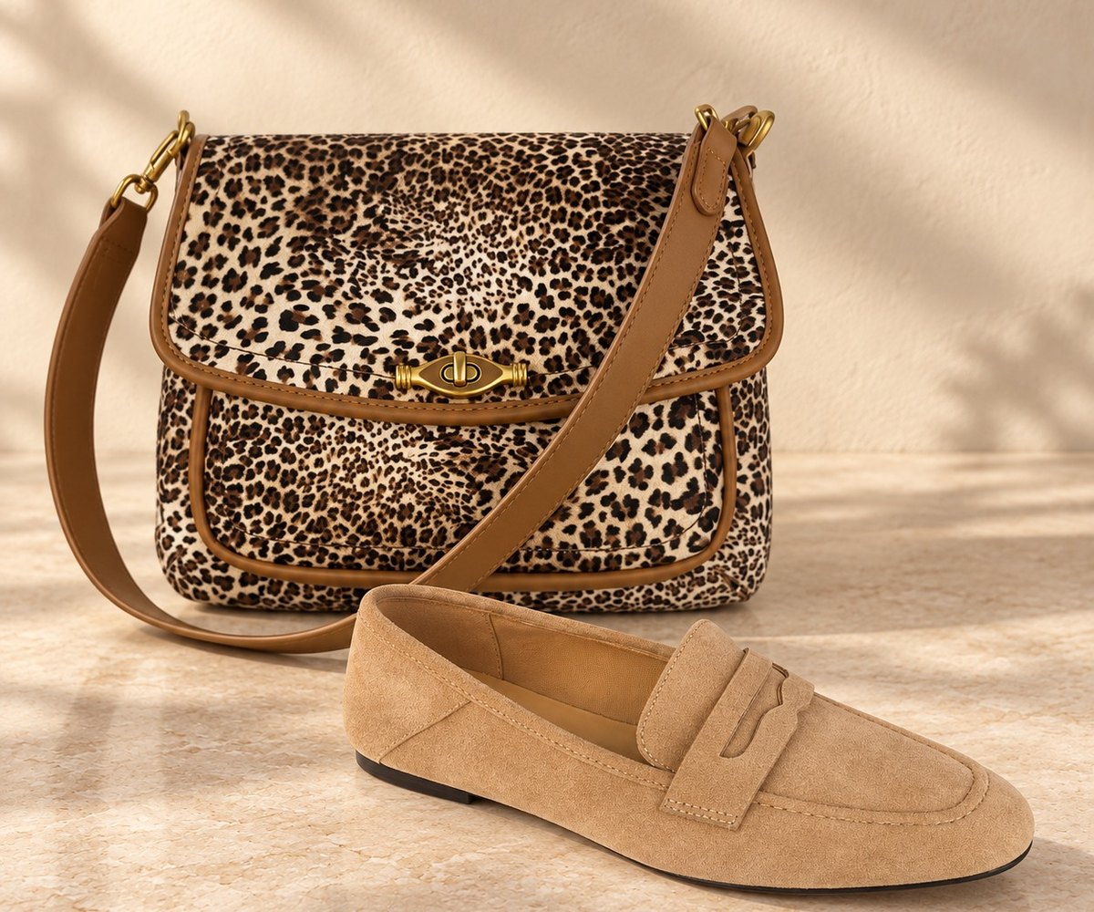 DRIX + VITA — the bag and the shoes photographed together
